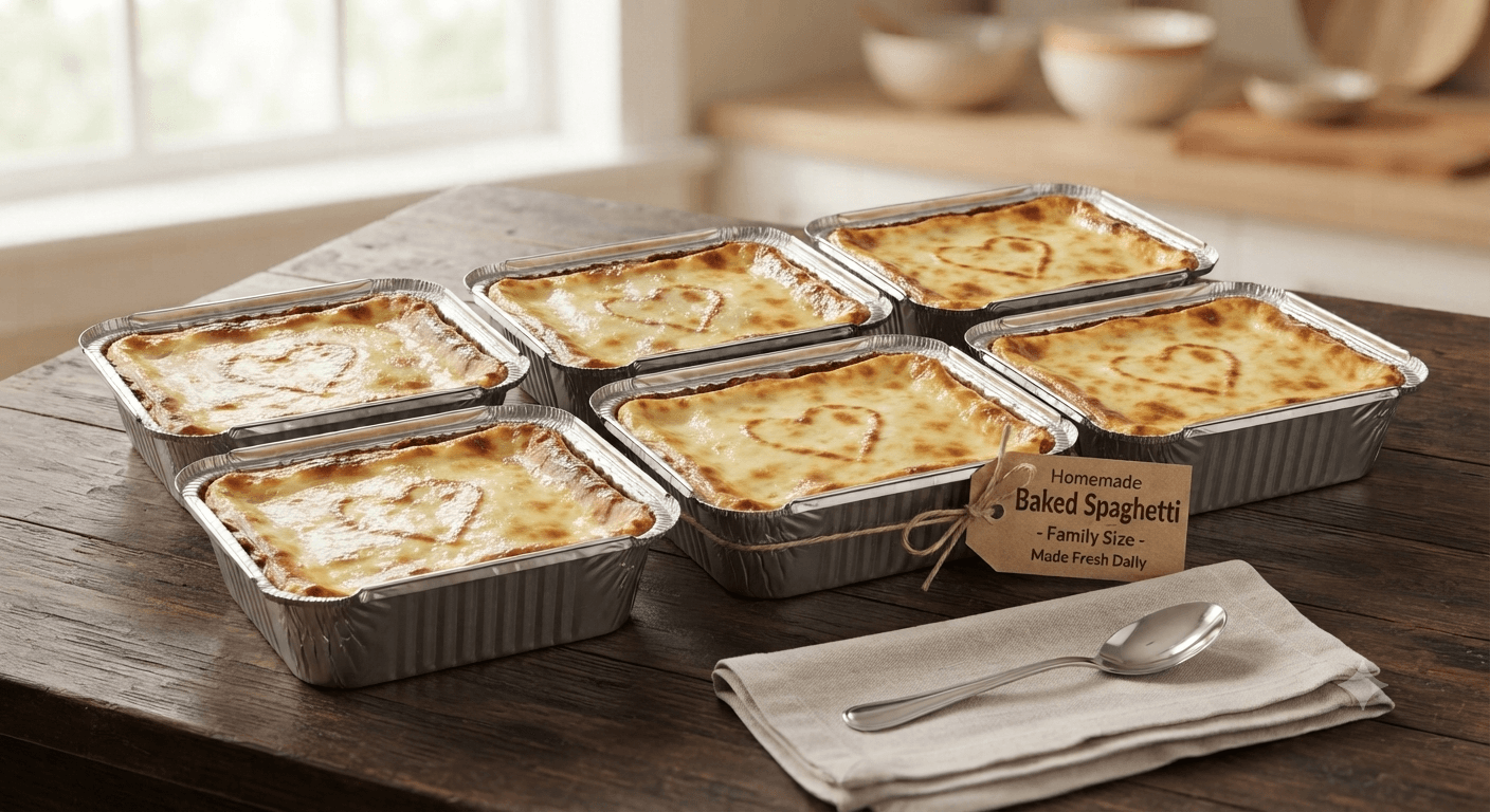 Baked Spaghetti (Small tray)