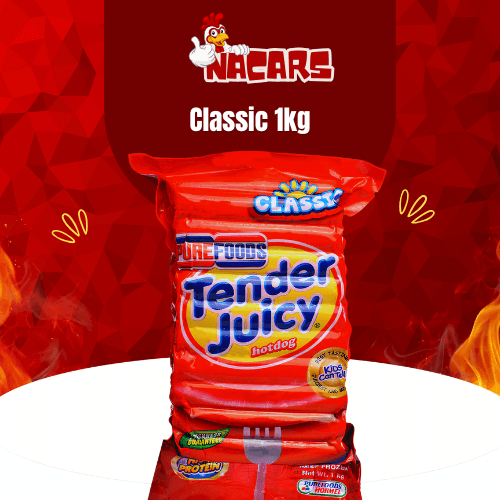 Purefoods Tender Juicy Hotdog Classic 1kg