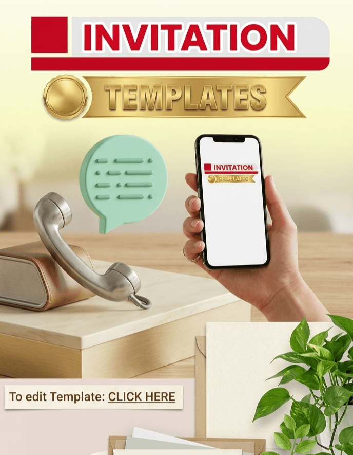 EFFECTIVE INVITATION  APPROACH WITH TEMPLATE