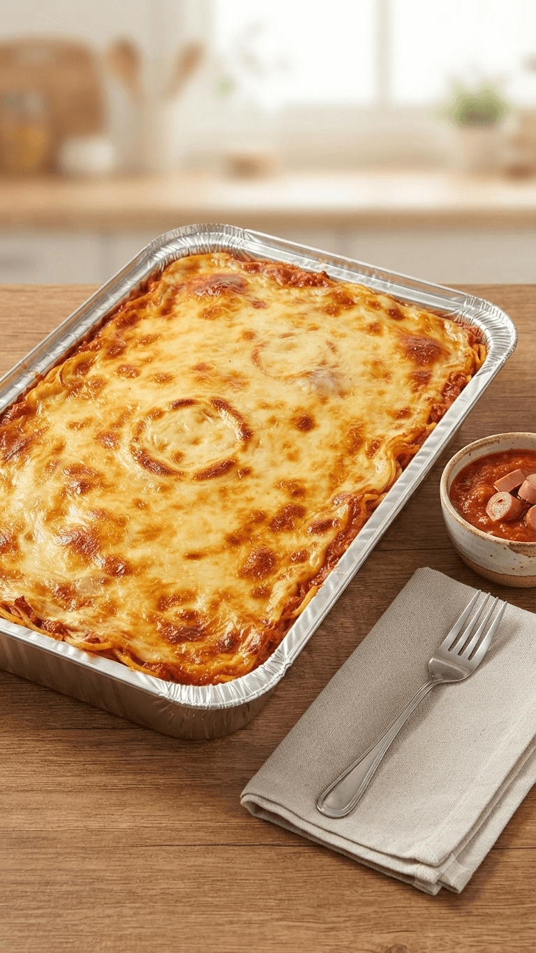 Baked Spaghetti (Big tray)