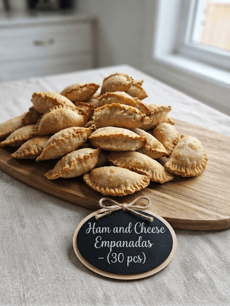 Ham & Cheese  Empanadas (30 pcs)
