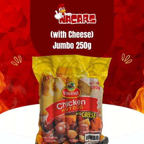 Virginia Chicken Hotdog With Cheese Jumbo 250g