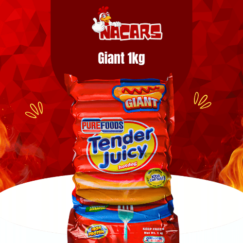 Purefoods Tender Juicy Hotdog Giant 1kg