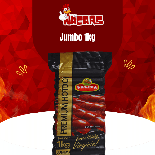 Virginia Premium Hotdog Jumbo 1kg