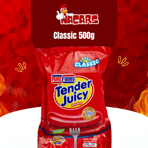 Purefoods Tender Juicy Hotdog Classic 500g