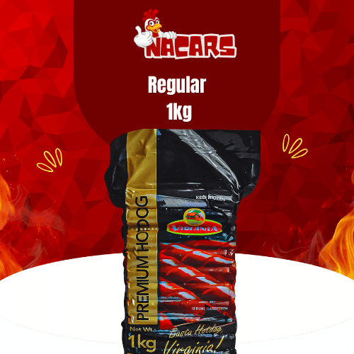 Virginia Premium Hotdog Regular 1kg