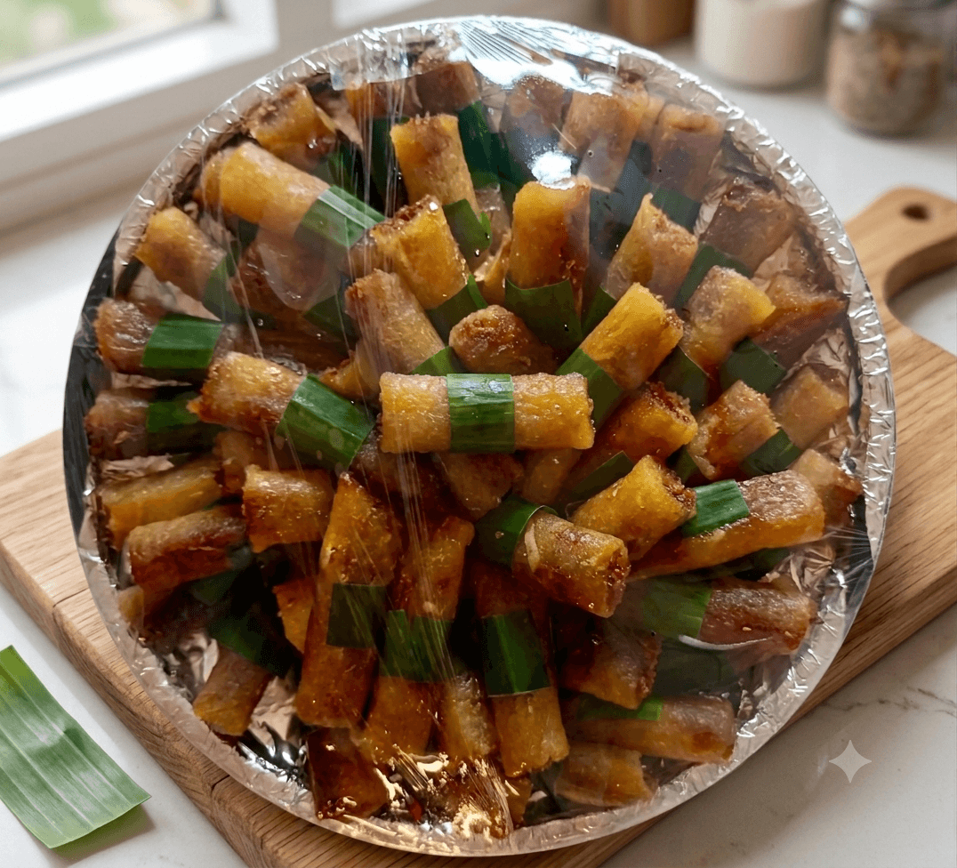 Cassava Rolls Bilao